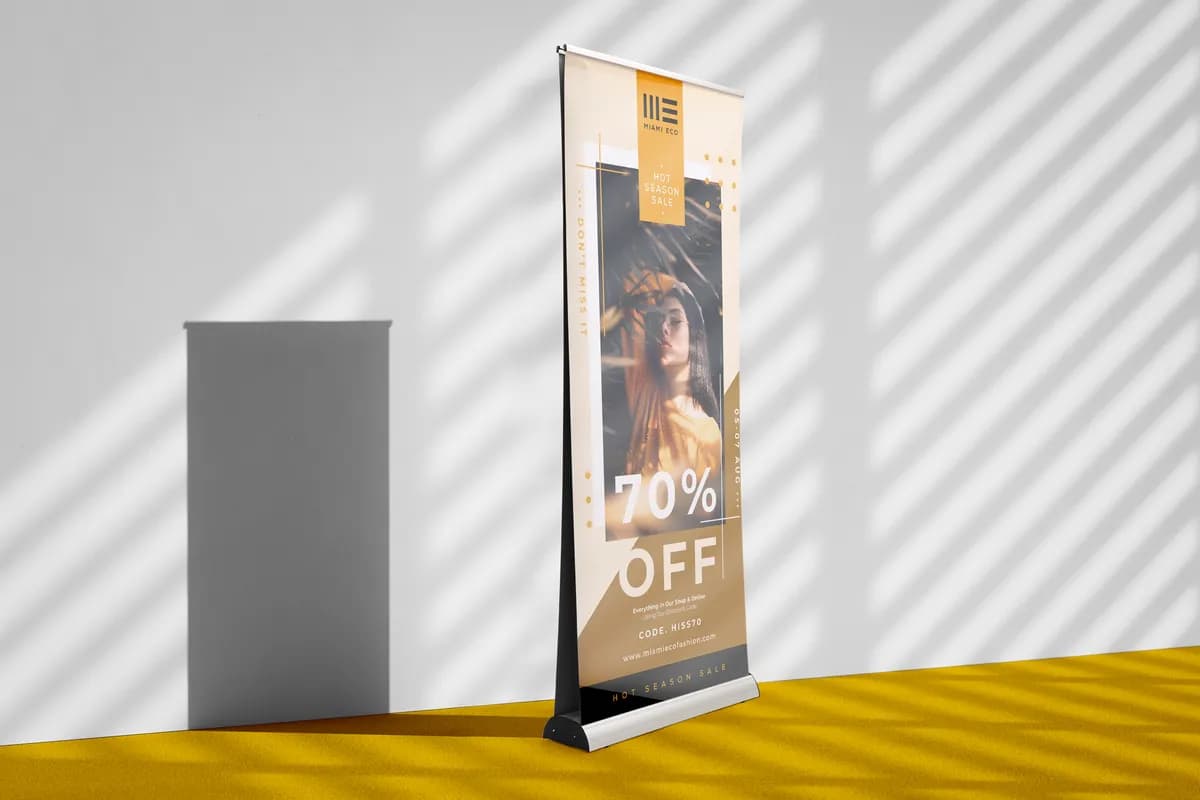 Double Sided Roller Banners 2