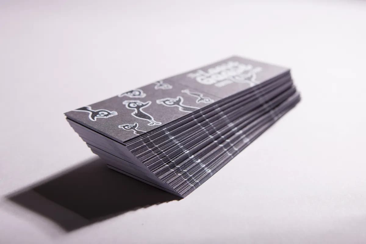 Folded Business Cards 6